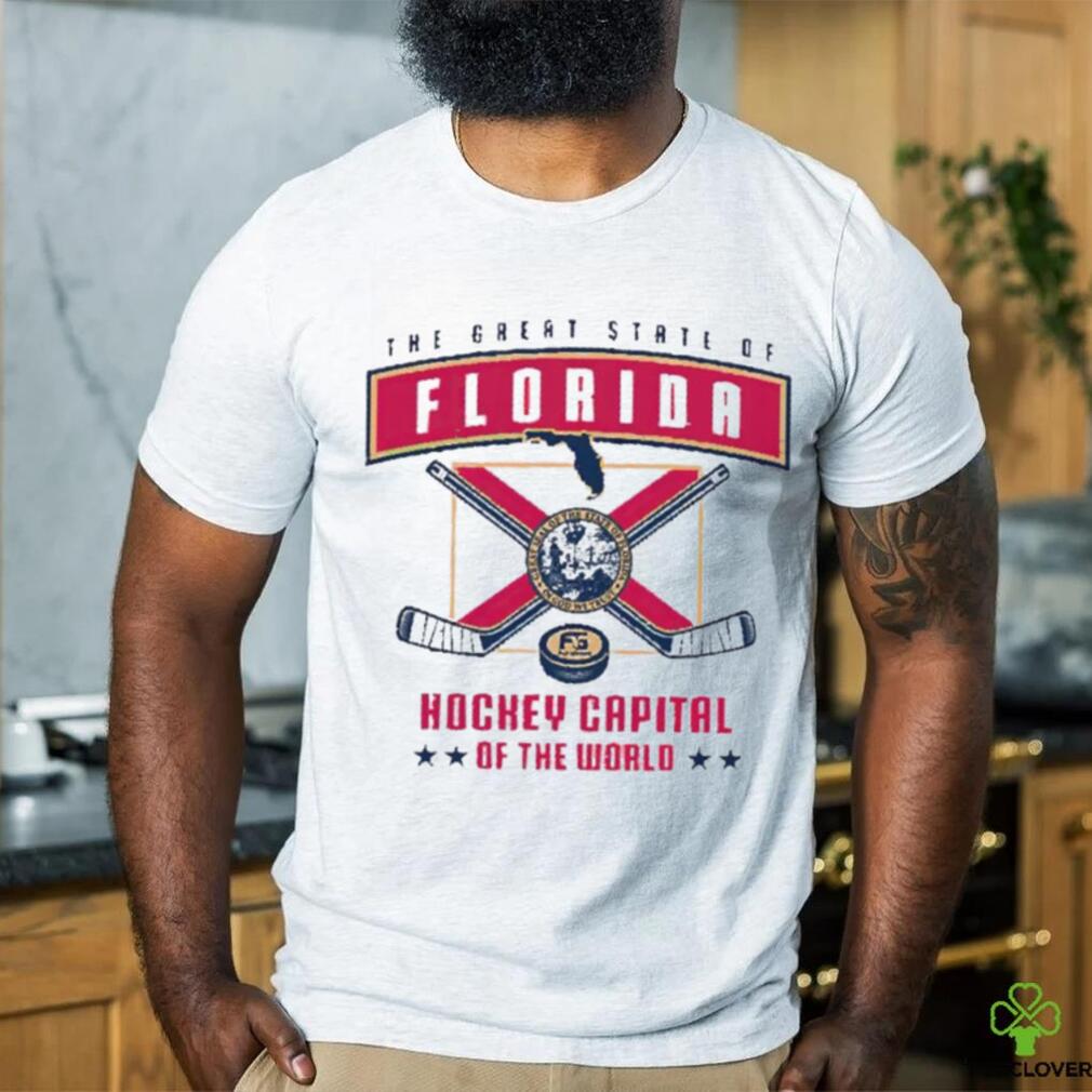 The great State of Florida hockey capital of the world shirt The great State of Florida hockey capital of the world shirt