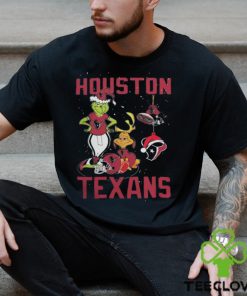 The grinch and dog houston texans Christmas 2023 T shirt