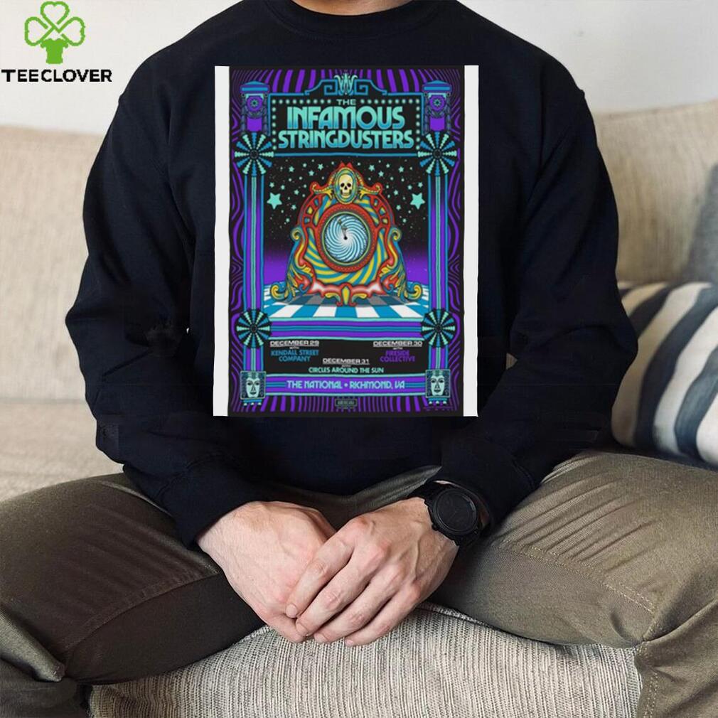 The infamous stringdusters 2022 richmond va poster shirt The infamous stringdusters 2022 richmond va poster shirt
