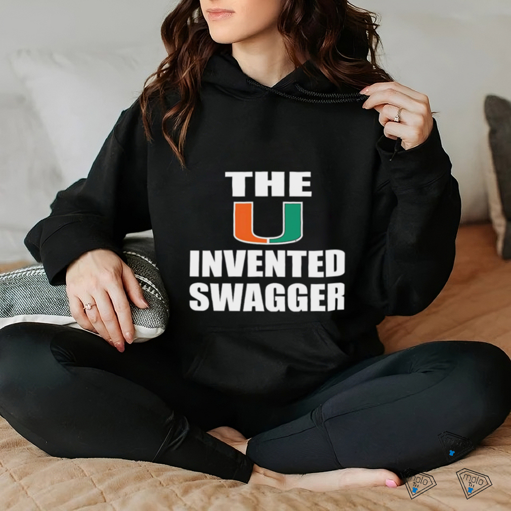 The invented swagger Miami Hurricanes logo shirt The invented swagger Miami Hurricanes logo shirt