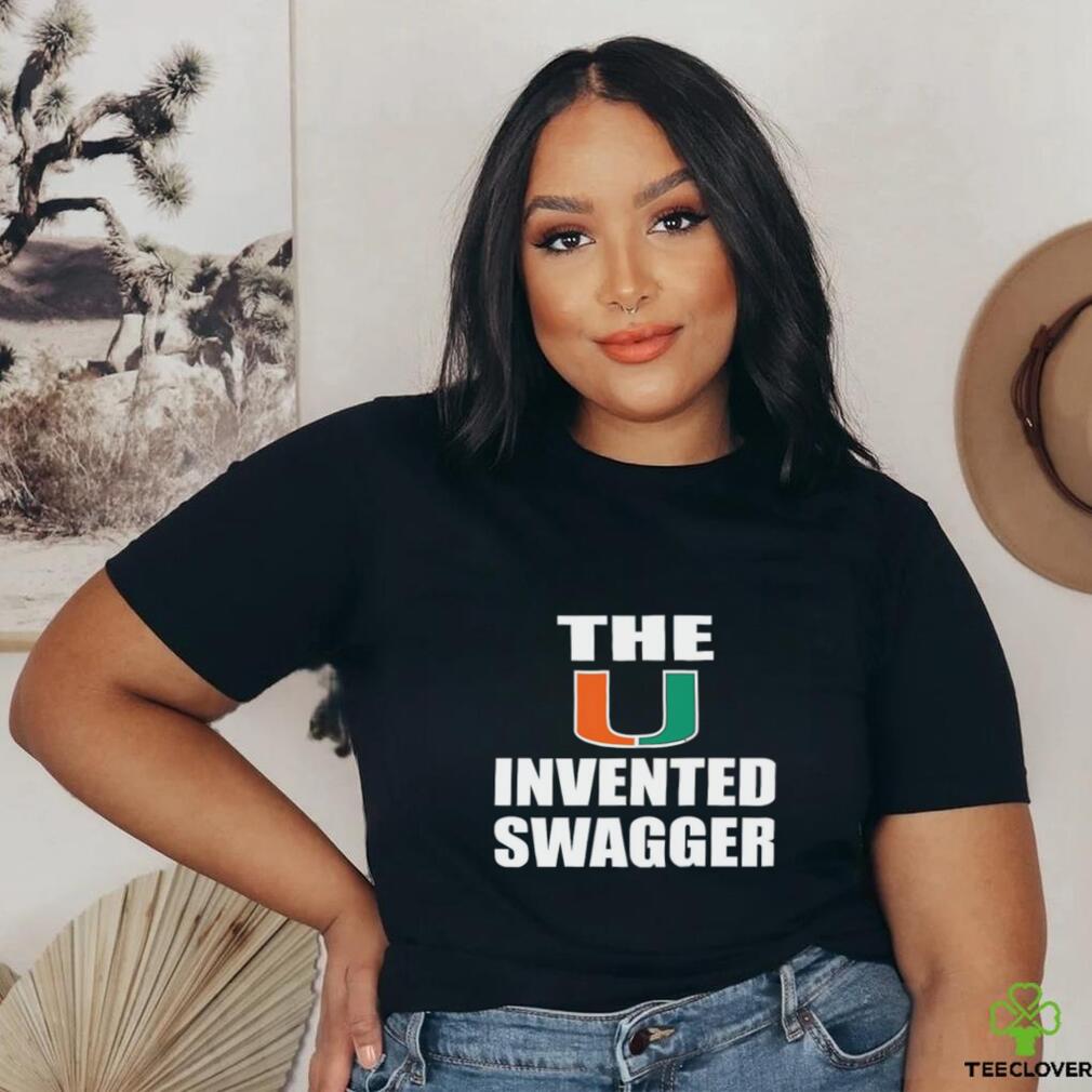 The invented swagger Miami Hurricanes logo shirt The invented swagger Miami Hurricanes logo shirt