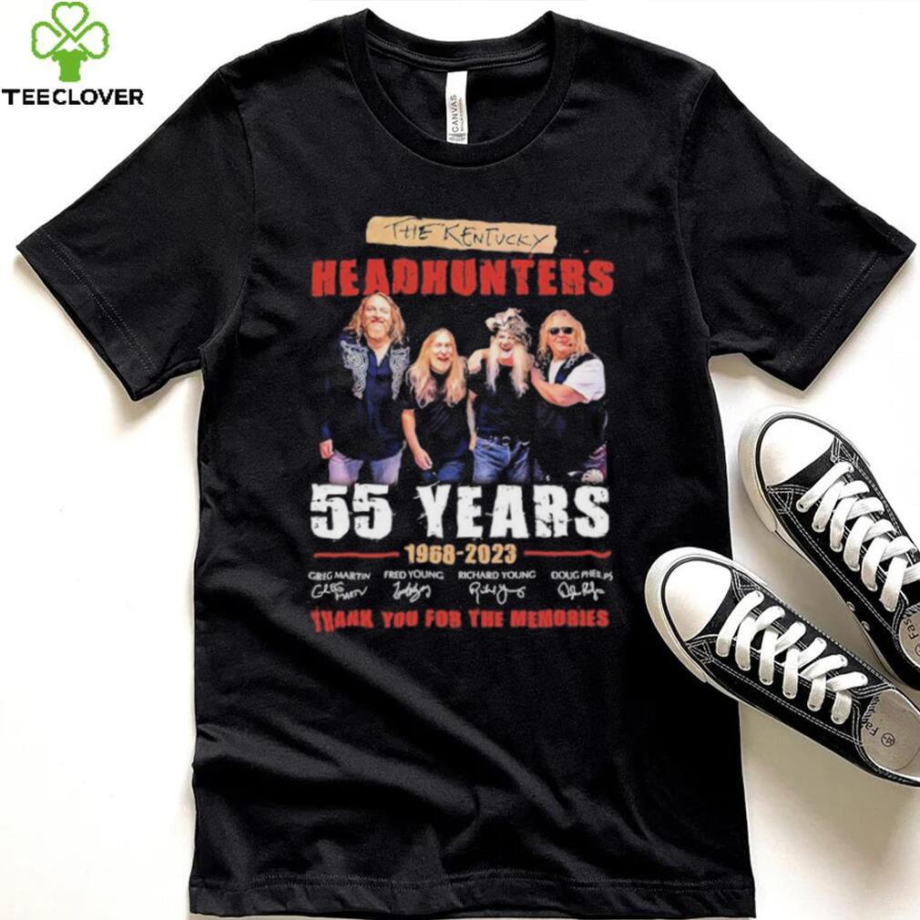 The kentucky headhunters 55 years 1968 2023 thank you for the memories t shirt The kentucky headhunters 55 years 1968 2023 thank you for the memories t shirt