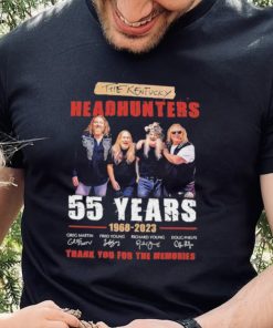 The kentucky headhunters 55 years 1968 2023 thank you for the memories t shirt 4 The kentucky headhunters 55 years 1968 2023 thank you for the memories t shirt