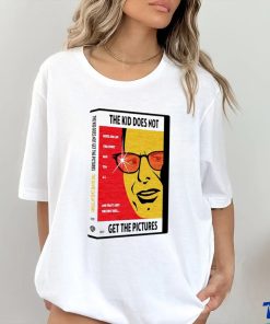The kid does not get the Pictures DVD video shirt