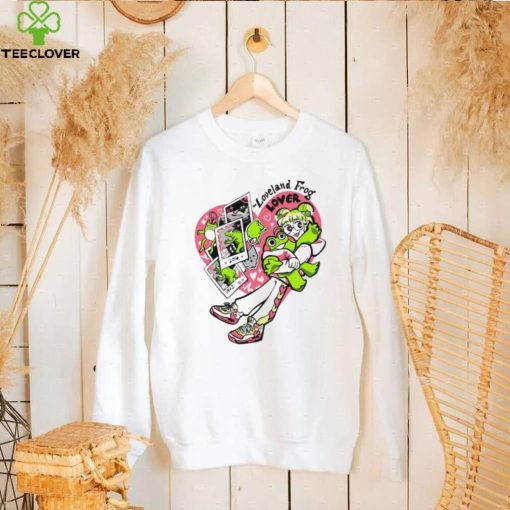 The loveland frog lover Valentine hoodie, sweater, longsleeve, shirt v-neck, t-shirt