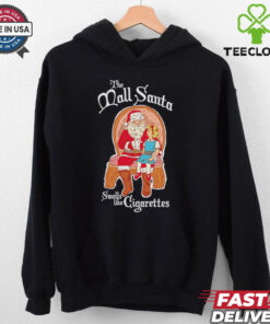 The mall Santa smells like cigarettes Christmas shirt 1 The mall Santa smells like cigarettes Christmas shirt