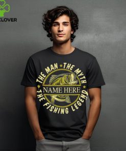 The man the myth the fishing legend shirt