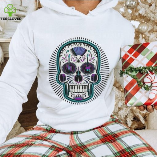 The mavericks merch world purple and blue ray skull hoodie, sweater, longsleeve, shirt v-neck, t-shirt