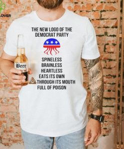 The new logo of democrat party spineless brainless shirt