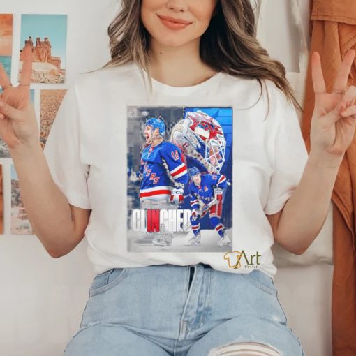 The new york rangers have punched their ticket to the stanley cup playoffs 2024 nhl shirt