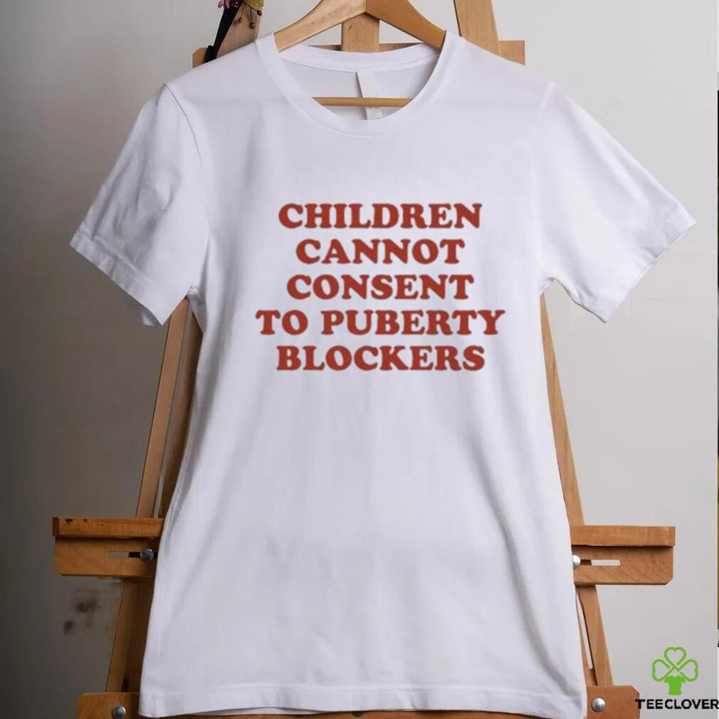 The offensive tranny wearing children cannot consent to puberty blockers 2023 shirt The offensive tranny wearing children cannot consent to puberty blockers 2023 shirt
