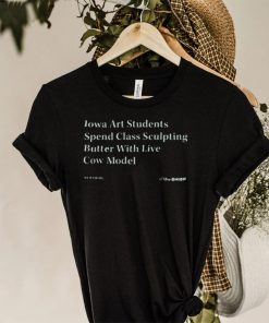 The onion sculpting butter cow shirt