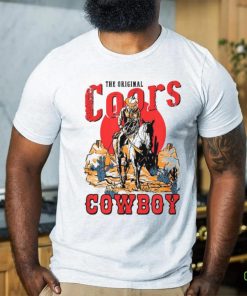 The original Coors cowboy shirt