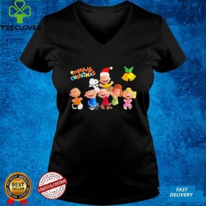 The peanut Snoopy and friends merry Christmas shirt