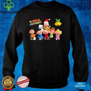 The peanut Snoopy and friends merry Christmas shirt