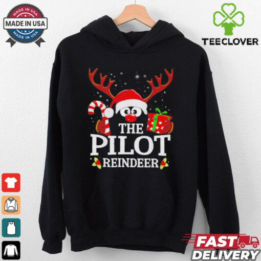 The pilot reindeer Christmas shirt