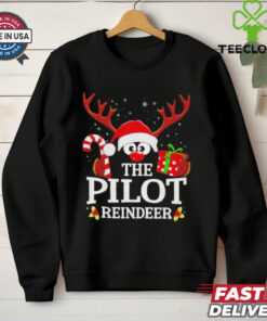 The pilot reindeer Christmas shirt