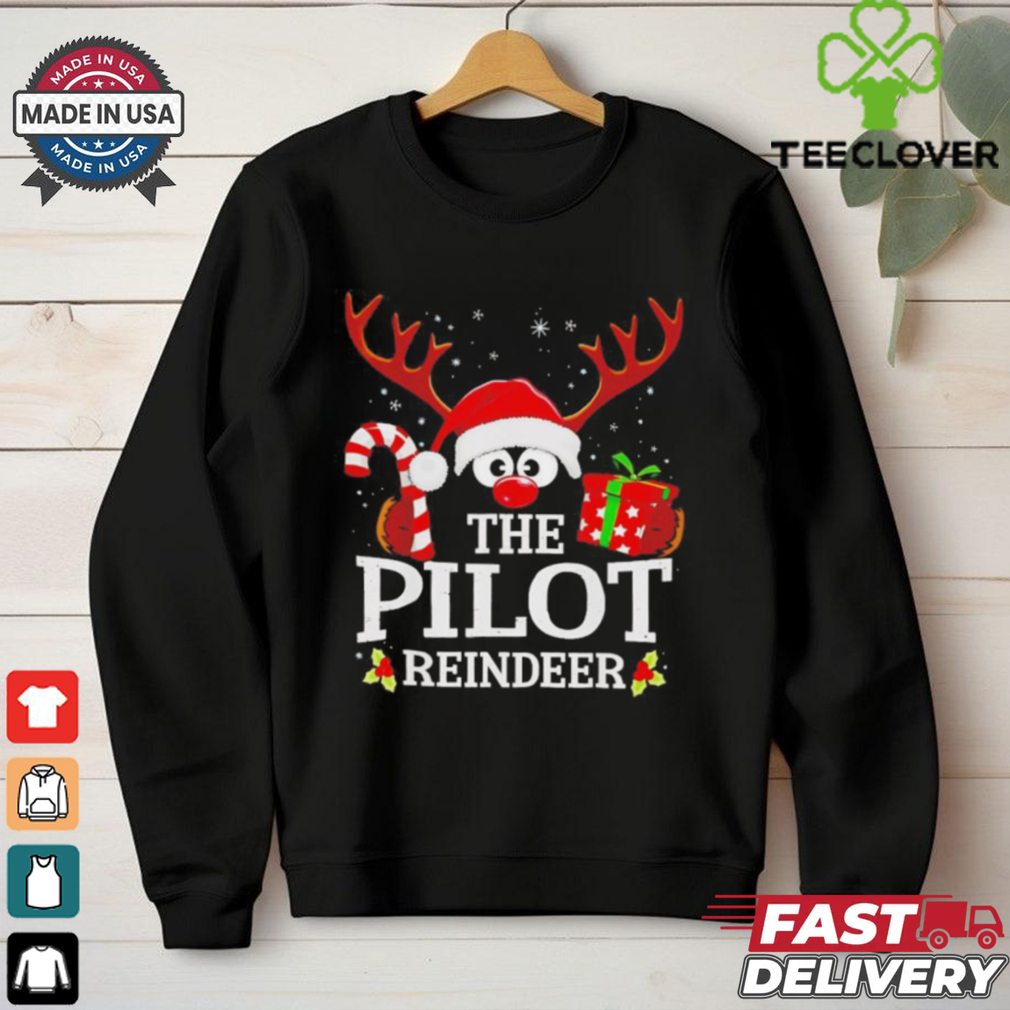 The pilot reindeer Christmas shirt The pilot reindeer Christmas shirt