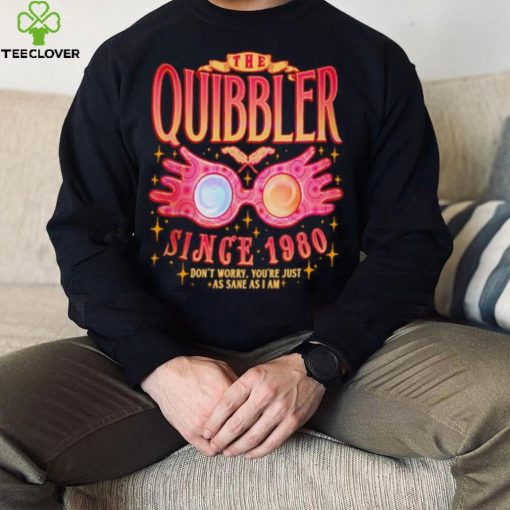 The quibbler since 1980 wizard school hoodie, sweater, longsleeve, shirt v-neck, t-shirt