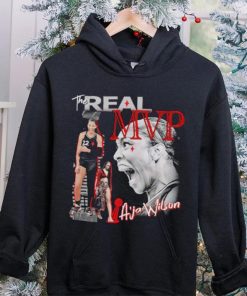 The real MVP A’ja Wilson hoodie, sweater, longsleeve, shirt v-neck, t-shirt