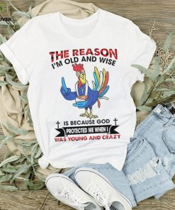 The reason I’m old and wise is because God was young and crazy hoodie, sweater, longsleeve, shirt v-neck, t-shirt