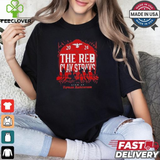 The red Clay Strings Sept 04 2024 Shirt