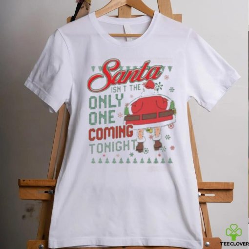 The santa only one coming tonight Ugly Christmas hoodie, sweater, longsleeve, shirt v-neck, t-shirt