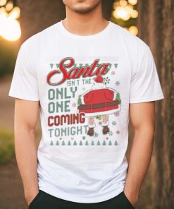 The santa only one coming tonight Ugly Christmas hoodie, sweater, longsleeve, shirt v-neck, t-shirt