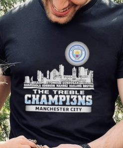 The treble champions the citizens shirt