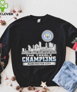 The treble champions the citizens shirt