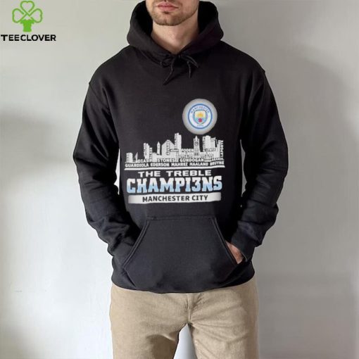 The treble champions the citizens shirt