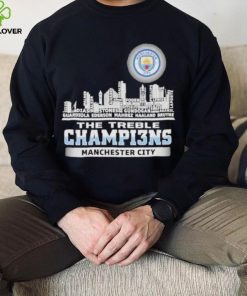 The treble champions the citizens shirt