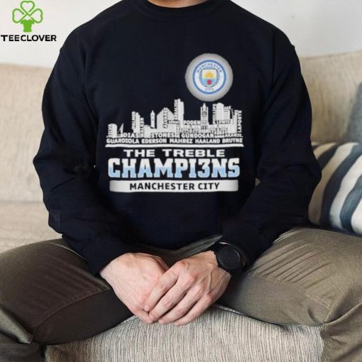 The treble champions the citizens shirt