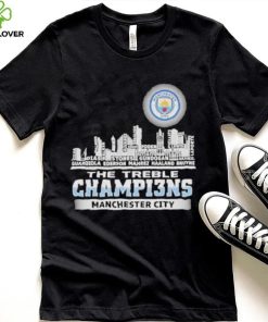 The treble champions the citizens shirt