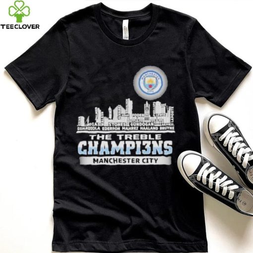 The treble champions the citizens shirt