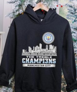 The treble champions the citizens shirt