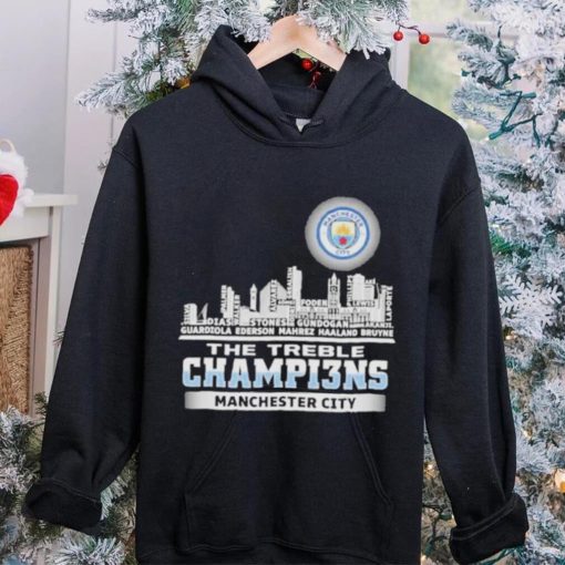 The treble champions the citizens shirt