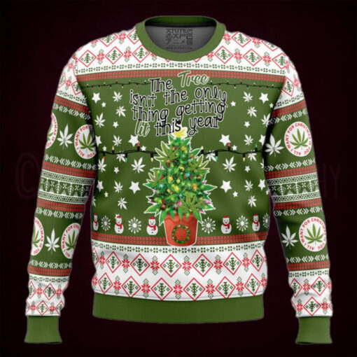 The tree isn’t the only thing getting this year Ugly Sweater