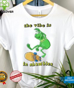 The vibe is in shambles shirt