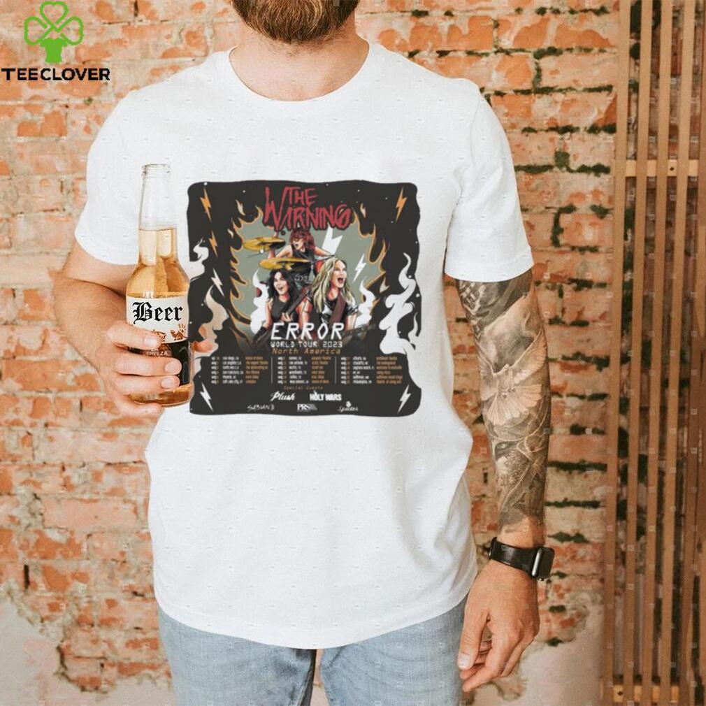 The warning error tour 2023 shirt The warning error tour 2023 shirt