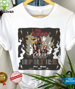 The warning error tour 2023 shirt