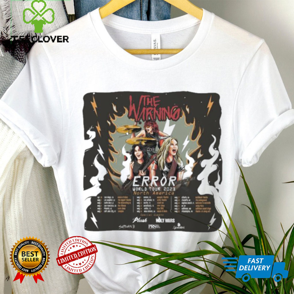 The warning error tour 2023 shirt The warning error tour 2023 shirt
