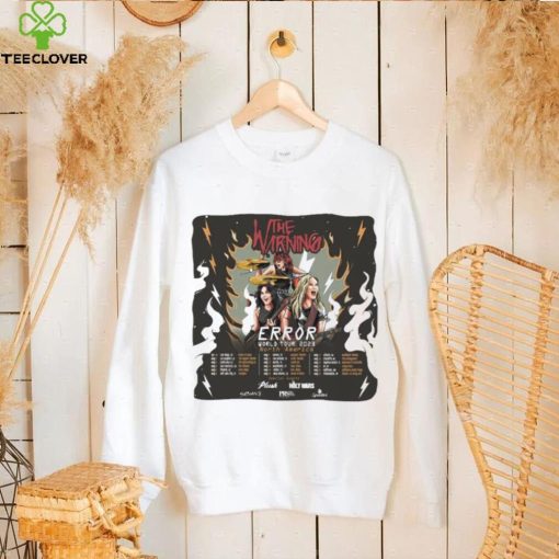 The warning error tour 2023 shirt