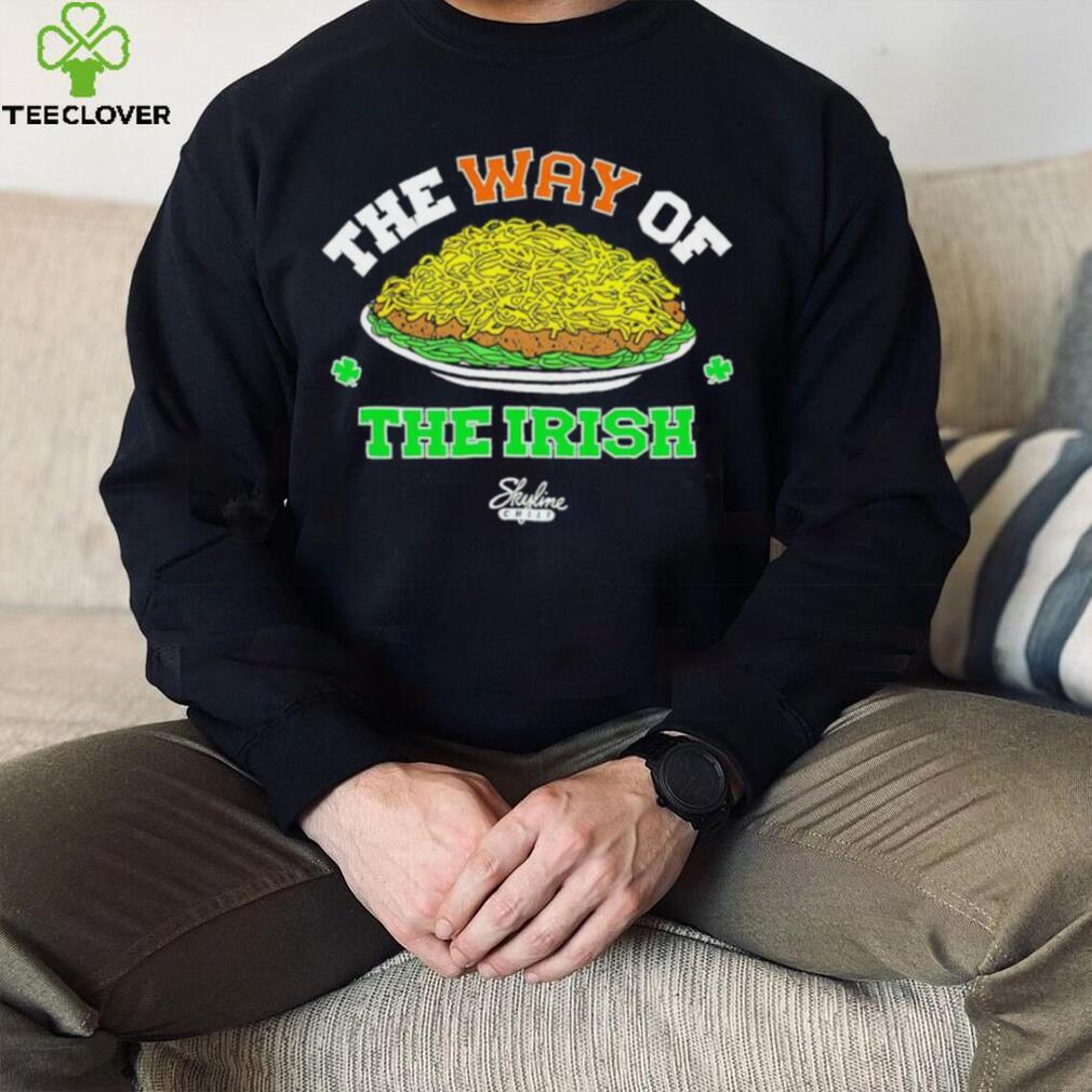 The way of the Irish skyline chili shirt The way of the Irish skyline chili shirt