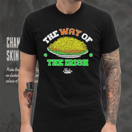 The way of the Irish skyline chili shirt