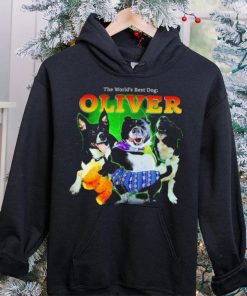 The world’s best dog Oliver funny 2024 shirt