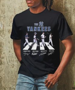 The yankees team player abbey load signature shirt