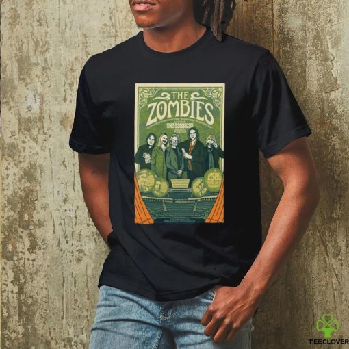 The zombies june 7 2024 the barbican london uk poster shirt