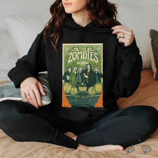 The zombies june 7 2024 the barbican london uk poster shirt