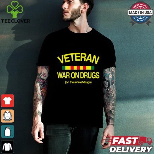 Theclassyshirts Veteran War On Drugs On The Side Of Drugs Shirt